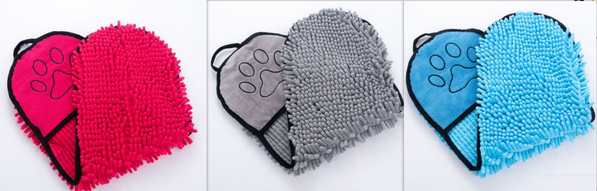 Super Absorbent Microfiber Pet Towels – Quick-Drying Bathrobe for Dogs & Cats