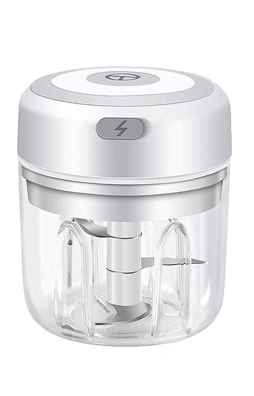 Mini Electric Garlic Chopper – USB Rechargeable Food Processor for Kitchen