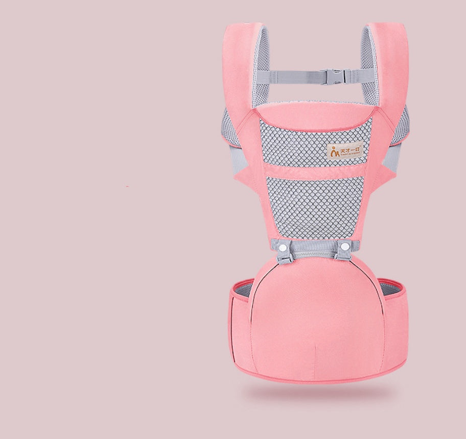 Multifunctional Baby Carrier with Waist Stool – Ergonomic Infant & Toddler Hip Seat Bag