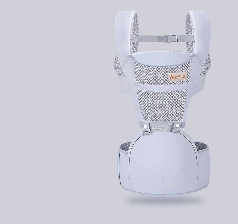 Multifunctional Baby Carrier with Waist Stool – Ergonomic Infant & Toddler Hip Seat Bag
