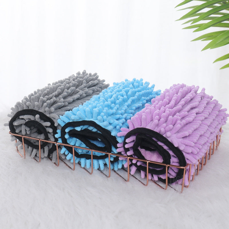 Super Absorbent Microfiber Pet Towels – Quick-Drying Bathrobe for Dogs & Cats