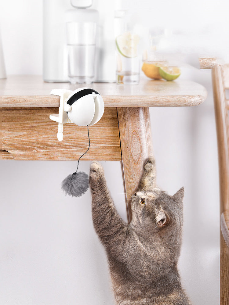 Automatic Electric Cat Toy with Lifting Motion – Interactive Smart Puzzle Teaser Ball