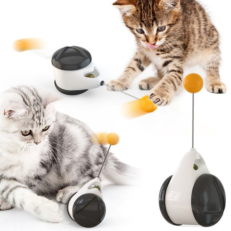 Automatic Electric Cat Toy with Lifting Motion – Interactive Smart Puzzle Teaser Ball