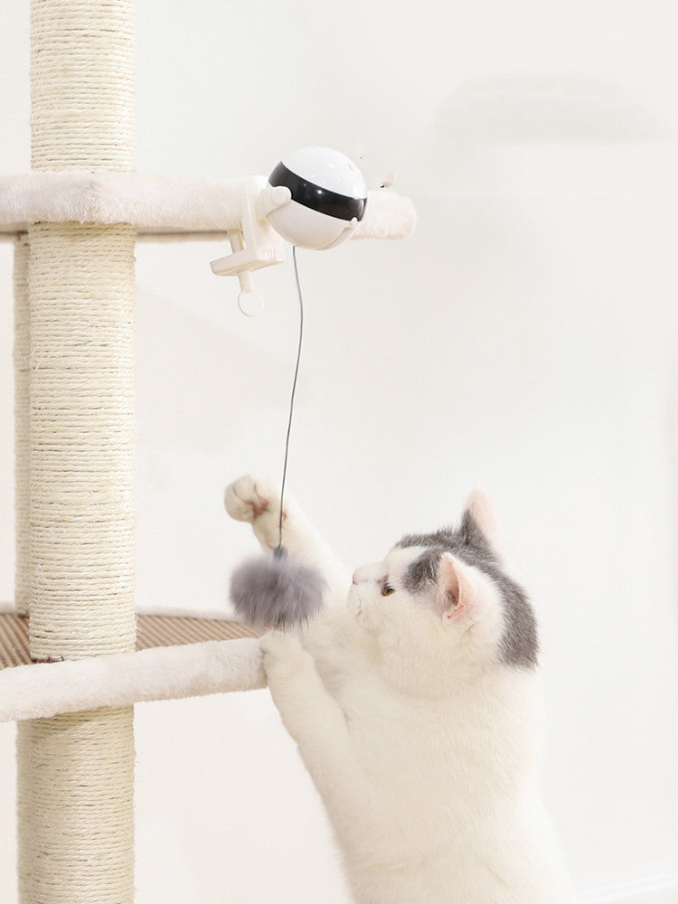 Automatic Electric Cat Toy with Lifting Motion – Interactive Smart Puzzle Teaser Ball