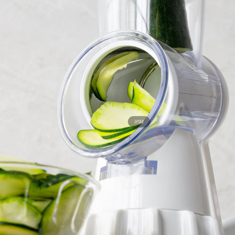 3-in-1 Manual Vegetable Slicer, Grater & Chopper – Multifunction Kitchen Gadget for Fast & Easy Food Prep