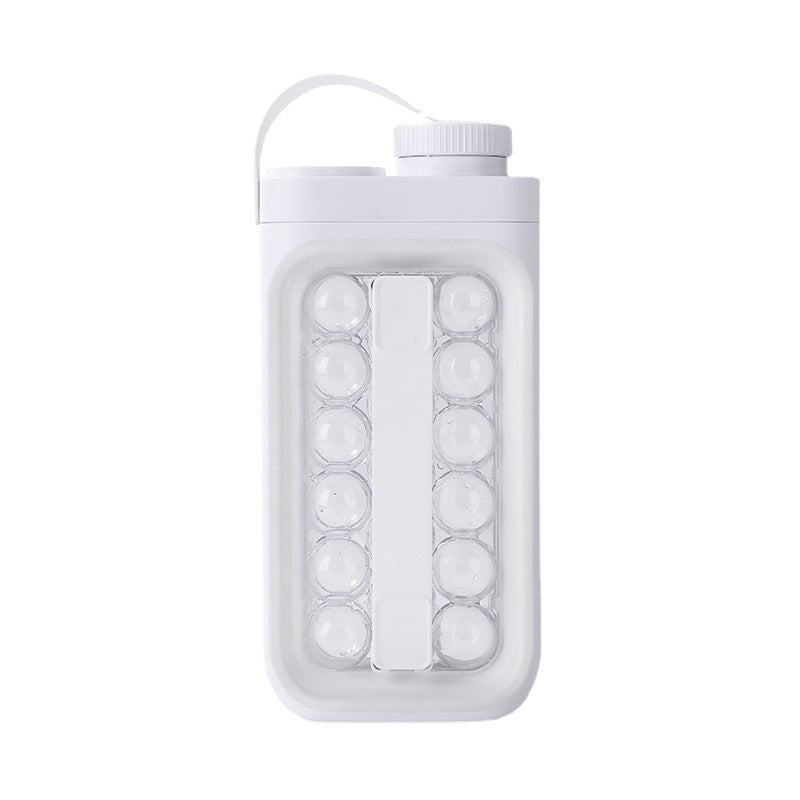 2-in-1 Ice Ball Cold Kettle – Quick Release Summer Drink Dispenser for Juice, Tea & Infused Water