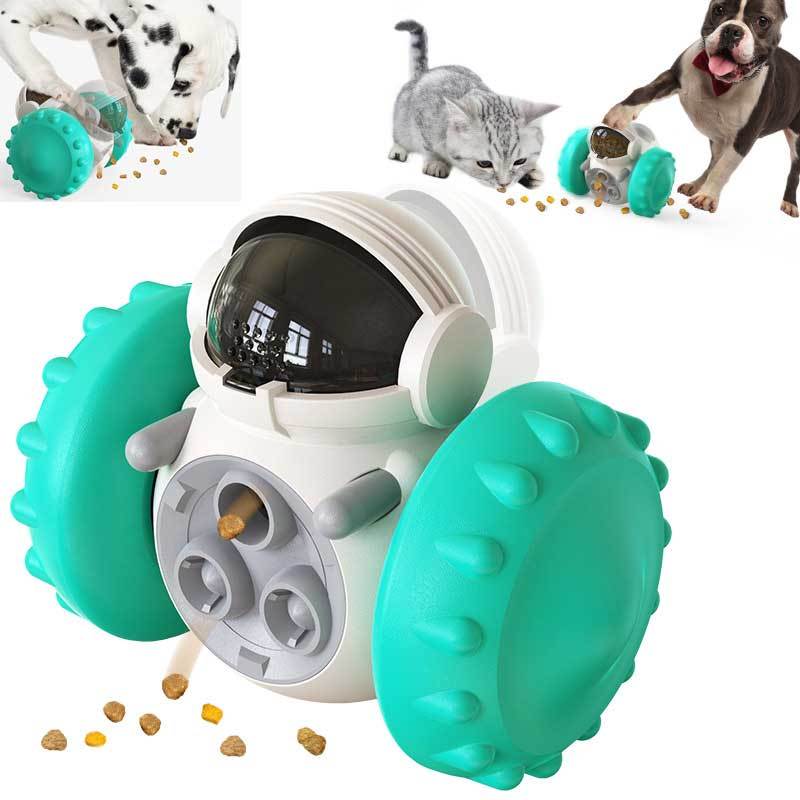 Multifunctional Interactive Pet Toy Car – Slow Feeder & Balance Trainer for Cats and Dogs