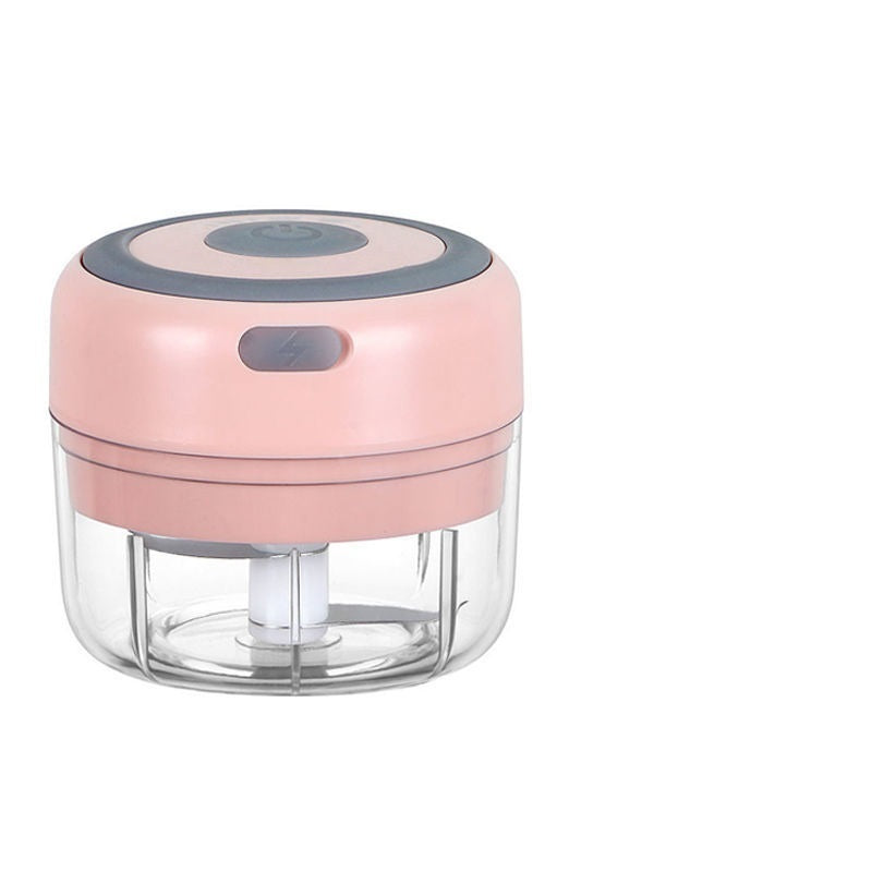 Mini Electric Garlic Chopper – USB Rechargeable Food Processor for Kitchen